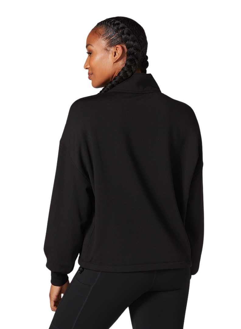 TAVI COZY HALF ZIP EBONY  - Image 3