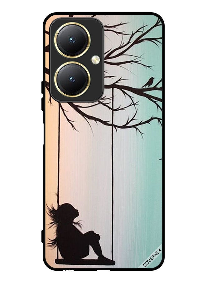 Covernex غطاء حماية لجهاز vivo Y35 Plus 5G فن فتاة صغيرة حزينة - Image 1