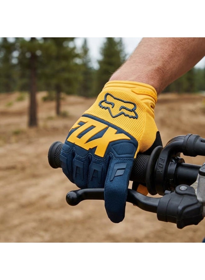 Fox Racing Cycling Gloves Yellow XL – High-Performance Road Bike & Mountain Bike Riding Gloves, Breathable Lightweight Padded Cycling Gloves with Secure Grip, Shock Absorption, Comfortable Fit and Durable Design for Men & Women - Image 2