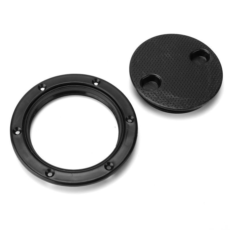 4in Round Deck Plate Access Inspection Hatch Cover UVResistant for Marine Yacht Fishing Boat RV - Image 1