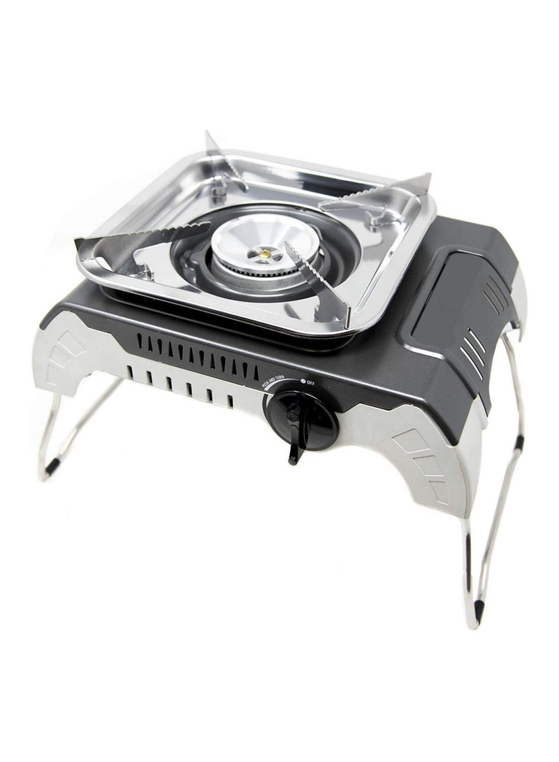 جو تو كامبس موقد التخييم قوائم قابلة للطي مع خرطوشة غاز البيوتان من النوع اللولبي - Image 1