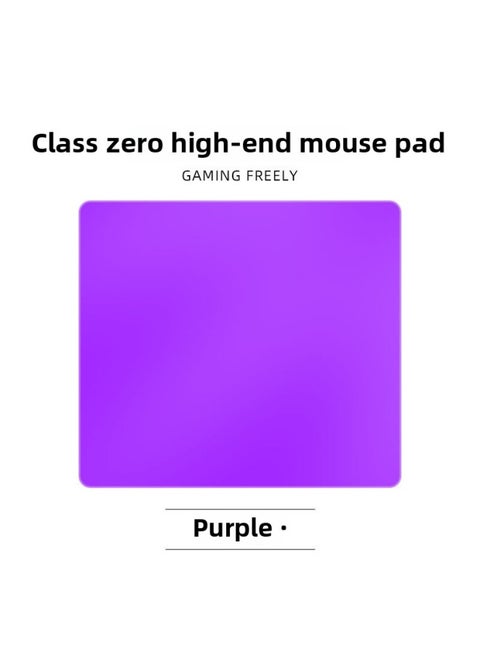 Class Zero Mouse Pad Electric Competition Fine Surface Cloth Mouse Pad Fine Surface Speed Type 4249 Increase Thickening Size Tight Edge Lock-Color:420*490*5mm-Pattern:Category Zero-purple