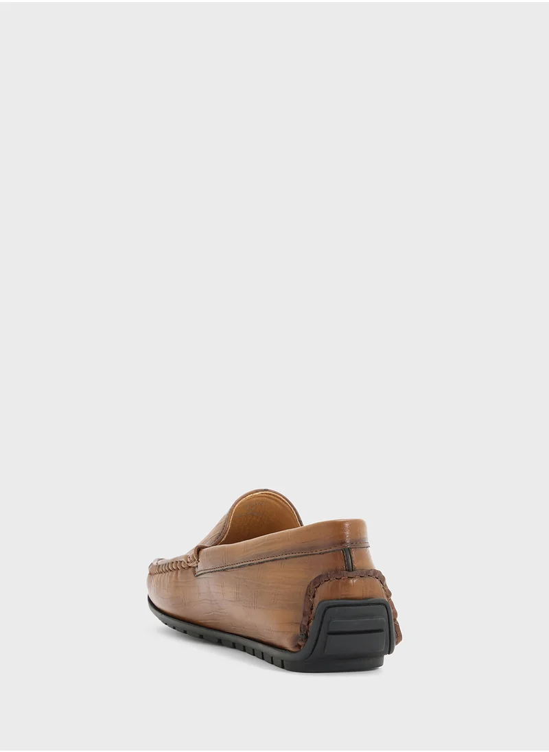 روبرت وود Croc Emboss Loafers