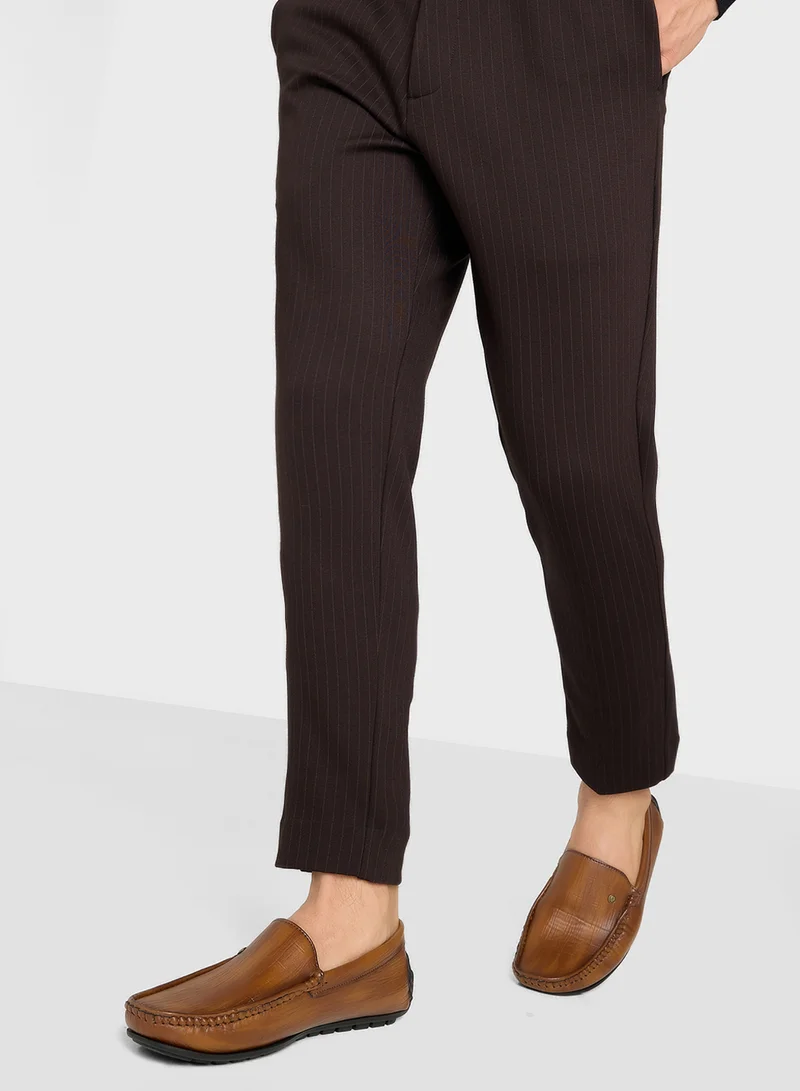 Robert Wood Croc Emboss Loafers