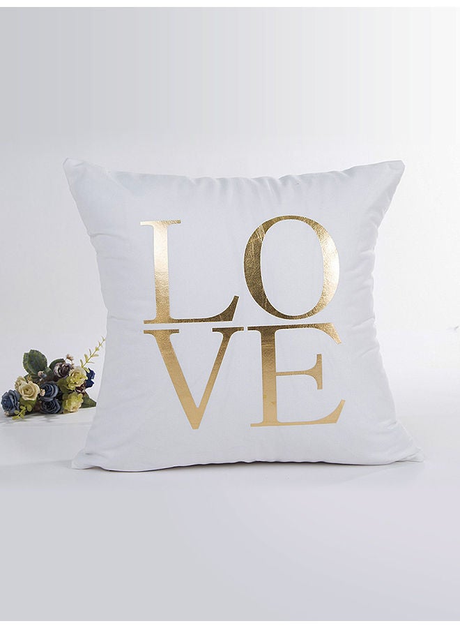 نيبمينينت غطاء وسادة للديكور مزين بطبعة ذهبية متعدد الألوان 45x45سنتيمتر