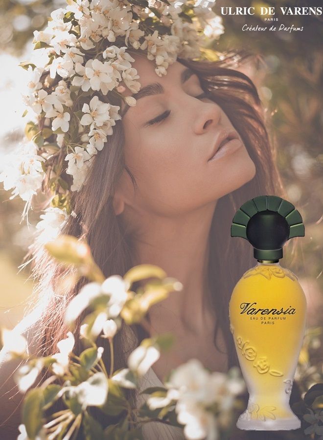 Ulric De Varens أولريك دي فارينز فارينسيا - عطر للنساء - رائحة ترابية، فاكهية، زهرية - نوتات من زهرة اللوتس، القرنفل، التوت، والفانيليا - 1.7 أونصة سائلة - Image 1