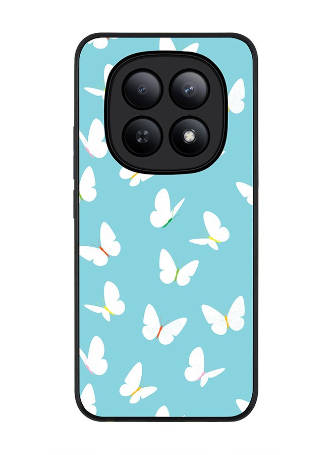 For Xiaomi Redmi Note 15 5G / Poco M8 Case,Slim fit Camera Protection, Shockproof Thin Phone cover  - Fluttering Butterfly