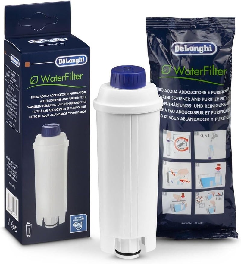 De'Longhi Replacement Water Filter for Select Espresso Machines, DLSC002 - Image 1
