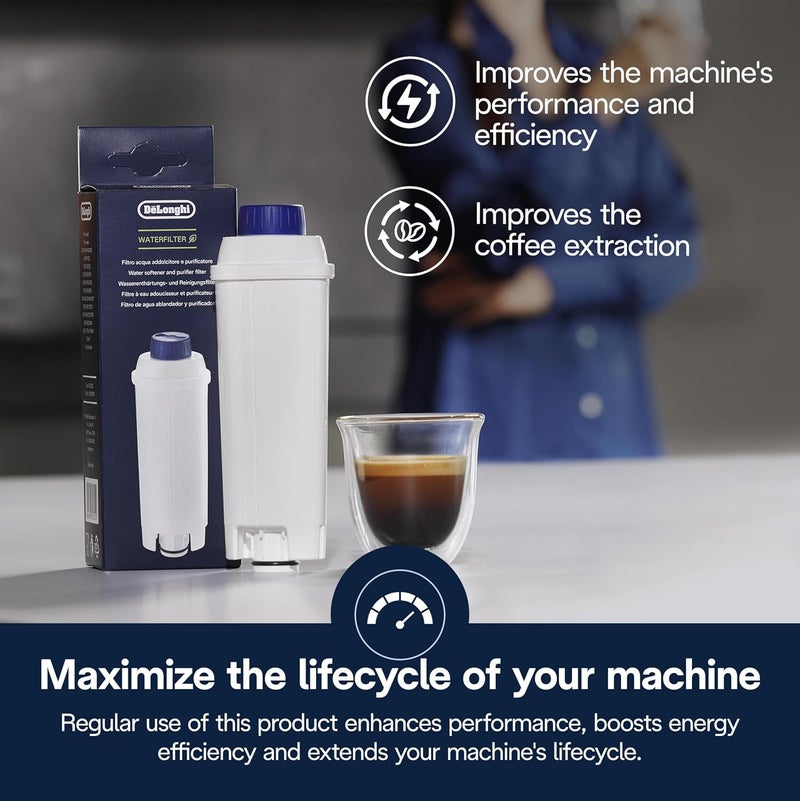 De'Longhi Replacement Water Filter for Select Espresso Machines, DLSC002 - Image 5