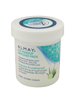 Almay Almay Longwear and Waterproof Eye Makeup Remover Pads, 80 Count  - Image 1