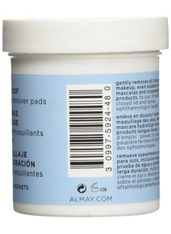 Almay Almay Longwear and Waterproof Eye Makeup Remover Pads, 80 Count  - Image 2