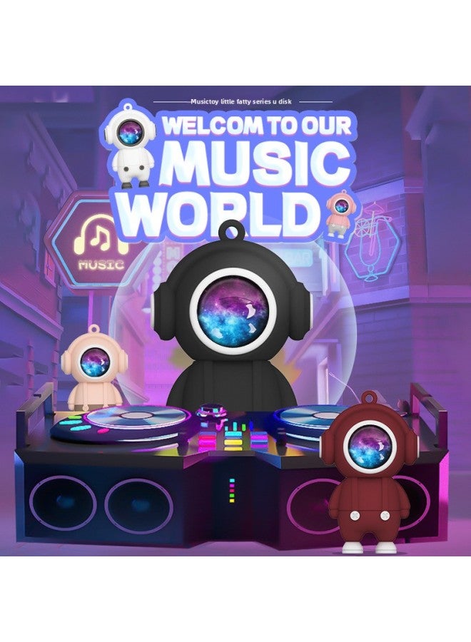 PVC Soft Glue Cartoon 3.0 Car Music Computer Mobile Phone U Disk Logo Creative Gift Mini Usb-Color:Grey Black PE Bag-Capacity:1GB 2.0  - Image 2