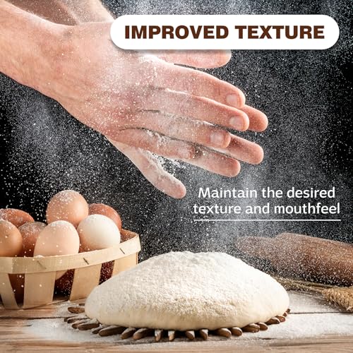 YumCraft 9oz CMC Powder, Pure Tylose Powder for Fondant, Ice Cream Stabilizer, Food Grade Carboxymethylcellulose Thickener and Water Retention Agent for Cake, Frozen Foods, Candy, Yogurt, Gum Paste - Image 5