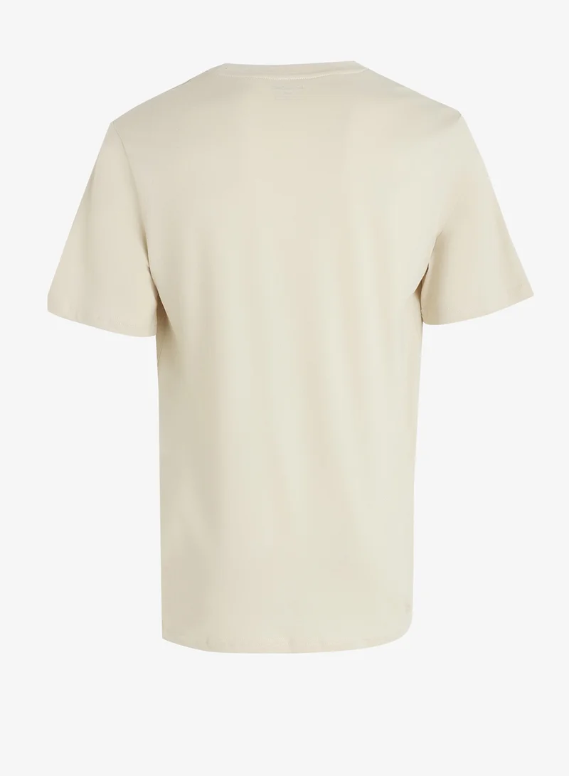 JACK & JONES Casual Regular Fit Crew Neck T-Shirt