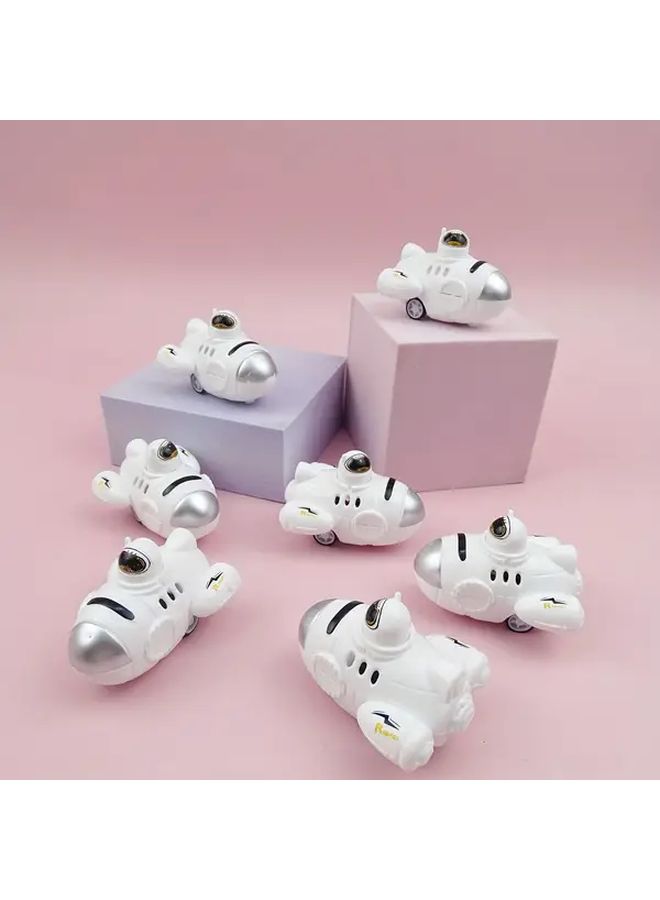 6 Pcs Random Styles Mini Space Wind Up Toy Space Rocket Plastic Toy For Party Favors Classroom Prizes Birthday Gifts - Image 4