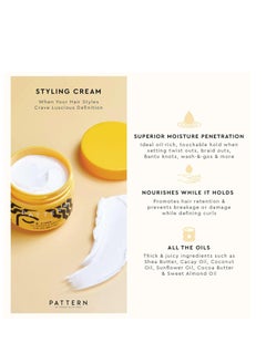 PATTERN PATTERN Beauty by Tracee Ellis Ross Styling Cream - Hold & Definition for Curly Hair 3b-4c, 15 fl oz  - Image 2