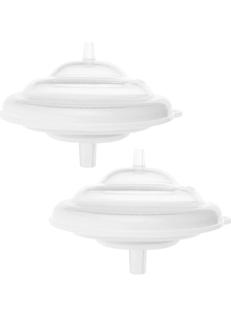2 Pcs Backflow Protector Compatible with Spectra S2 Spectra S1 and 9 Plus Breast Pump Replace Spectra Backflow Protector Spectra Pump Parts - Image 1