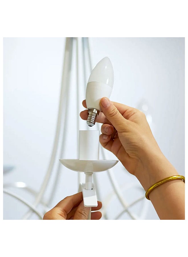 Wiz Smart LED Bulb C37 E14, 40W, Tunable White (2700K-6500K), Wi-Fi And Bluetooth, Works with Alexa And Google Assistant  - Image 5