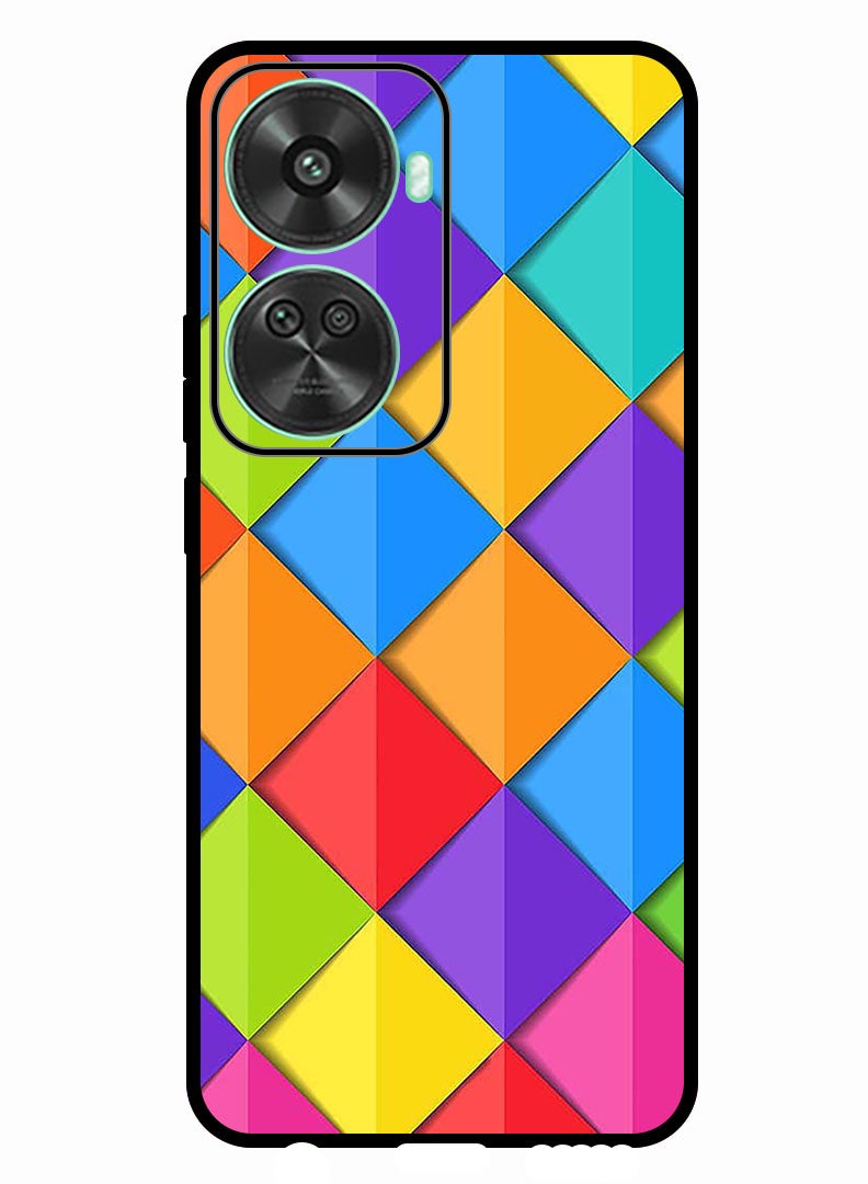 Theodor Protective Case Anti Scratch Shock Proof Bumper Cover For Huawei nova 11 SE Squares - Image 1