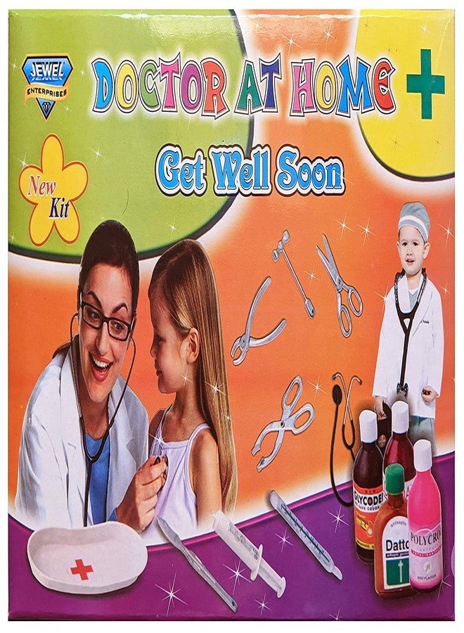 BhavikTraders 1 Pcs Doctor at Home Medical Set, 15 Piece (Quality Non Toxic), Fun Role Play Games for 3 yr Old Kids + Pretend Play Set for Toddler, Doctor Set (Multicolour) - Image 4