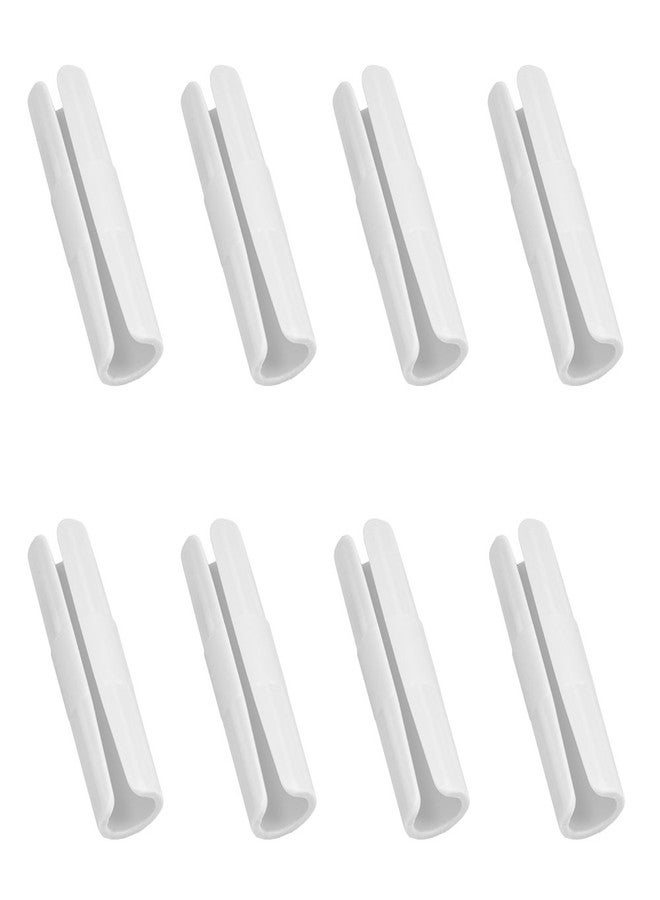 Toosunny 8 Pieces Sheet Holders,Bed Sheet Grippers Keeps The Bed Sheet in Place (White) - Image 1