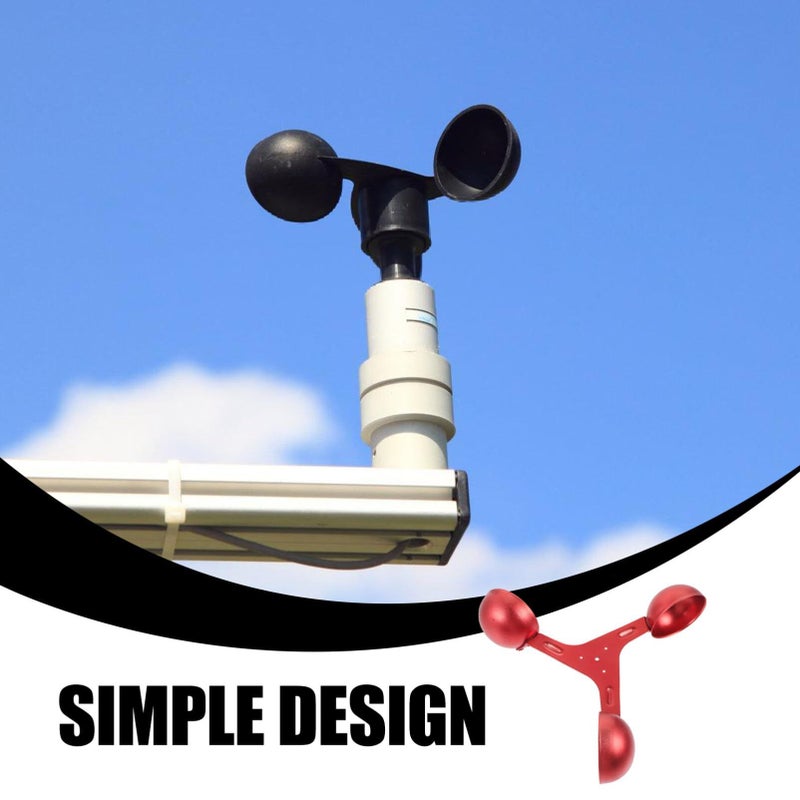 Yardwe Measurement Sensor Cup Anemometer Replacement For Accurate Weather Monitoring Lightweight Easy To Install For Outdoor Use - Image 3
