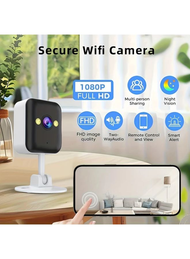 DEM6 Smart Outdoor Security Camera AI Detection Alarm 24G WiFi SD Cloud Storage IPX6 Waterproof - Image 1