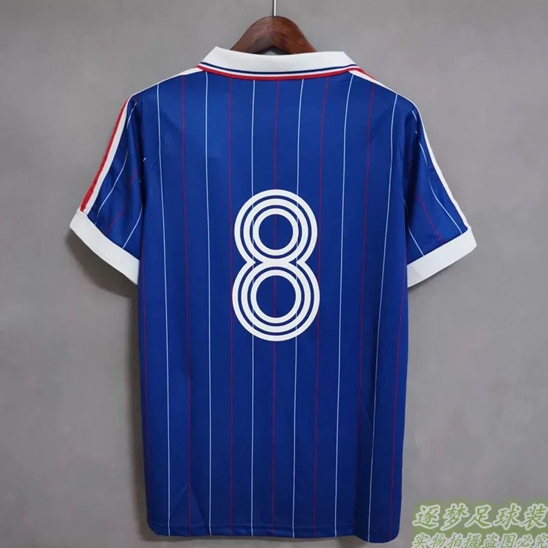 Vintage Jersey Classic Nostalgic Replica Football Uniform Germany France Team Uniform Mateus Henri Zidane Jersey - Image 1