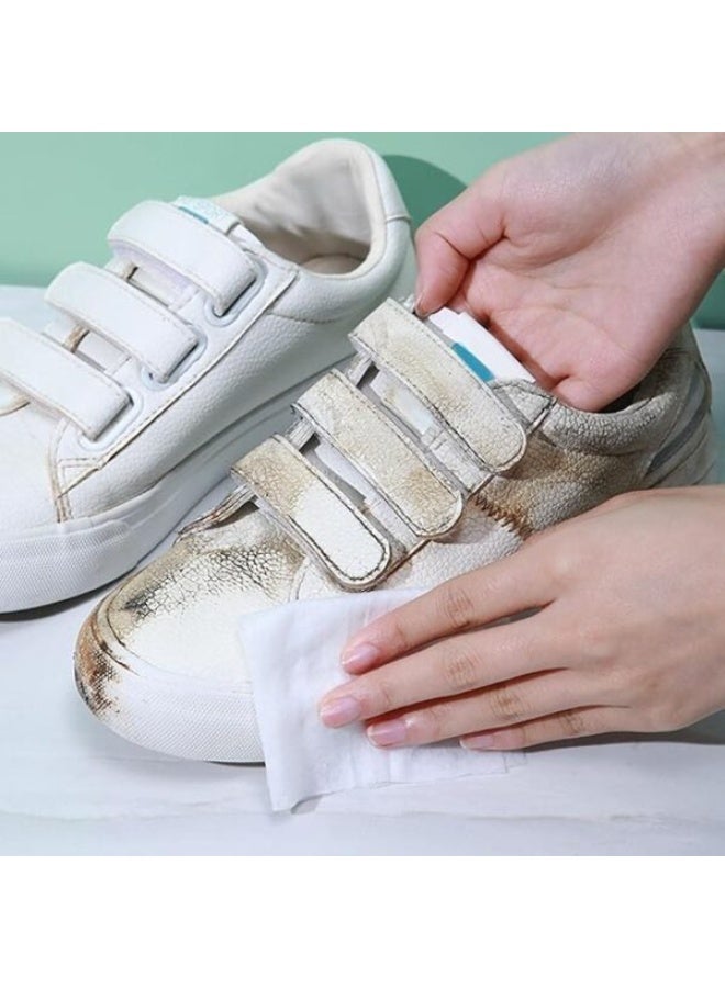 مناديل مبللة لتنظيف الاحذية ساعة واحدة - 80 منديل ، وايبس لتنظيف الاحذية الرياضية، منظف لازالة البقع من الكوتش-230 - Image 4