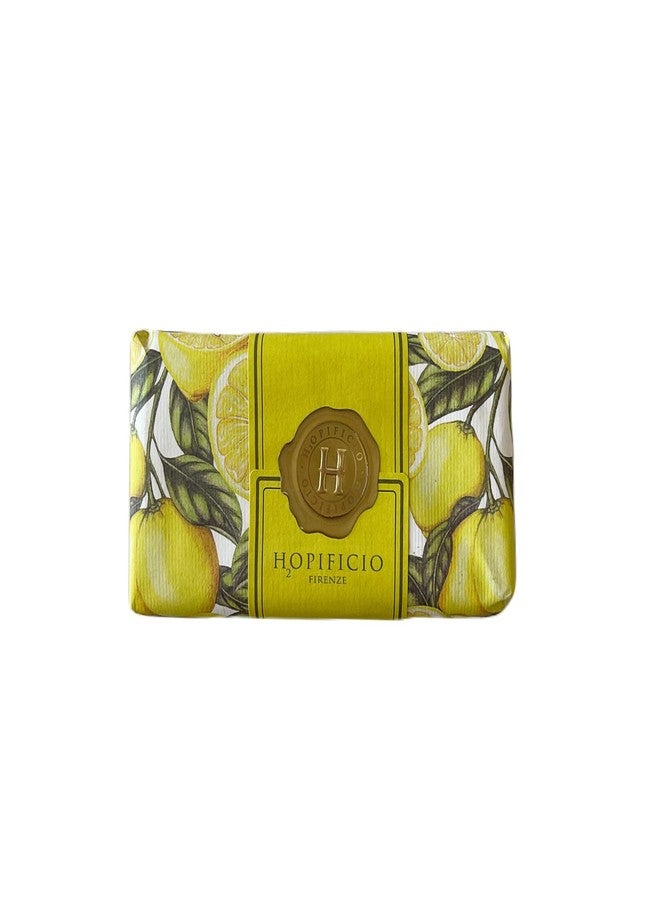 Hopificio Firenze Set of Two 7.05 OzFinest Triple Milled Soap, Made In Italy (Tuscan Lemon) - Image 1
