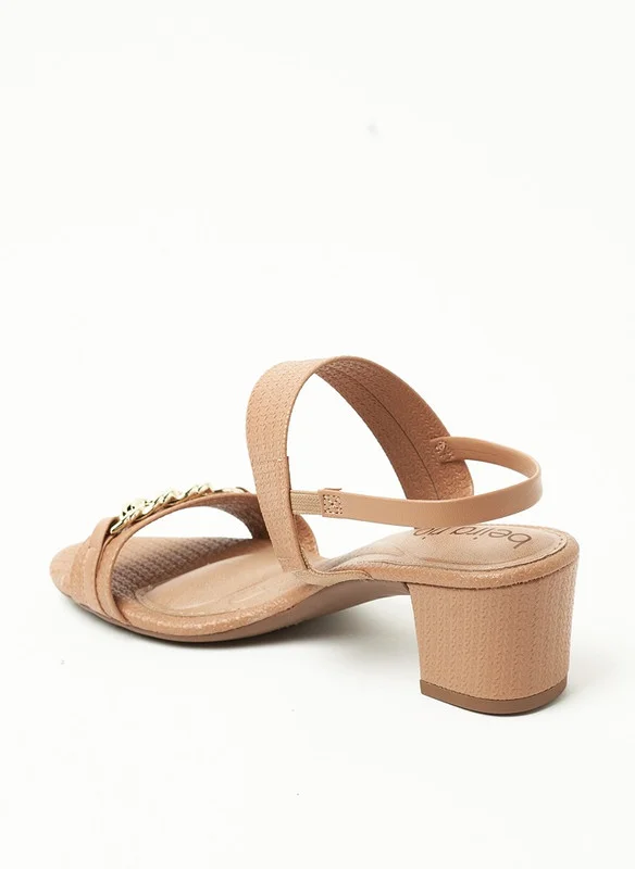 Beira Rio Sandals for Women with Back Strap – Stylish & Supportive sling Back Ladies Sandals