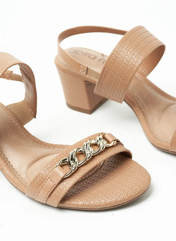 Beira Rio Sandals for Women with Back Strap – Stylish & Supportive sling Back Ladies Sandals