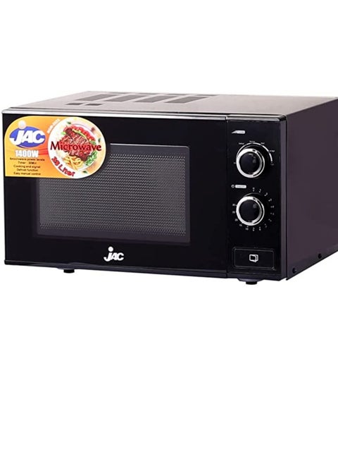 Jack 25L Black Manual Rapid Heating Microwave