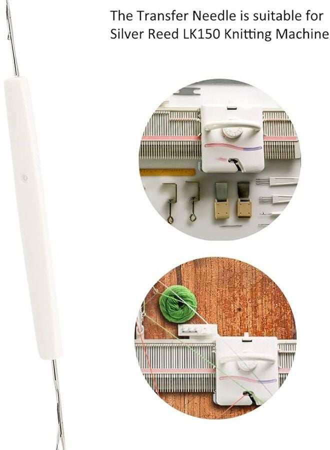 Silver Reed LK360 LK150 LK100 SK860 ملحقات إبر الحياكة ذات الطرف المزدوج - Image 4