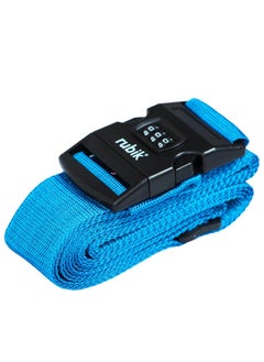 Cross Luggage Strap with Password, 150 Inch Adjustable Heavy Duty Travel Packing Belt for Bag Baggage Suitcase Safety (1 Pack) Light Blue - pzsku/ZBEE8EDBF5C2091C0AC6DZ/45/_/1739174427/6fd37df8-abc7-411f-a395-3cd94fc0bda7