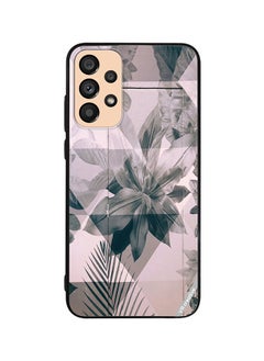 Protective Case Cover For Samsung Galaxy A73 5G Symmetric Floer Design Multicolour