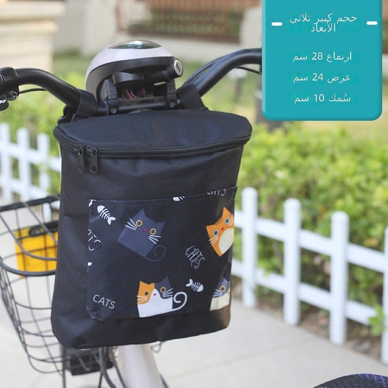 OETHER Electric Bike Cargo Bag - Large Capacity Storage for Bicycles, Kids' Bikes & Scooters - Image 1