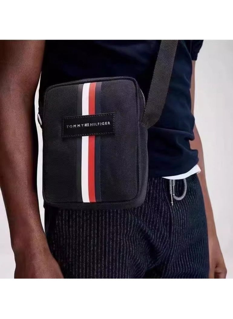 Tommy Hilfiger Plus Tommy Hilfiger Uptown Nylon Mini Reporter Bag  - Image 5