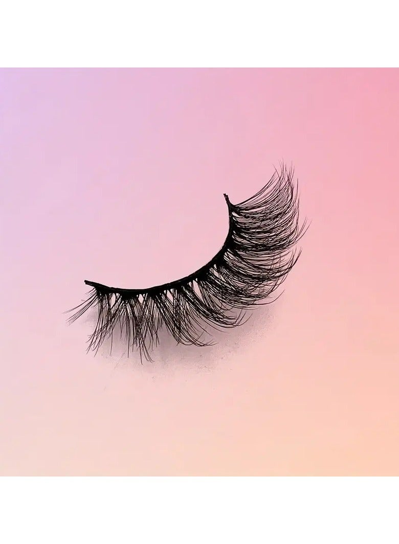 ORiTi 7 Pairs False Eyelashes Natural 3D Silk Lashes, Dramatic Thick Slender Lashes, 16-18mm - Image 4