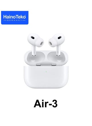 Air-3 Wireless Bluetooth Earbuds with Built-in Microphone, Auto Power On/Off, Touch Controls, and Noise Cancelling – In-Ear True Wireless Headphones Compatible with Apple & Android, with Charging Case – White - pzsku/ZBEE96CC823D46B7CB071Z/45/1748238620/a1c74c6d-7b4b-49ce-ba25-bdfb97371617