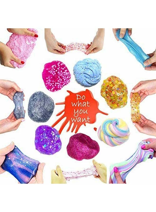 Beauenty DIY Slime Kit for Girls Boys Stress Relief Toy Kids Art Craft Crystal Clear Slime Girls Toys Gifts for Kids Age 6+ Year Old ﻿ - Image 3