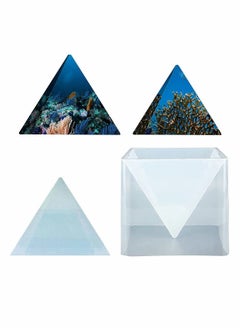 Y&D DIY Pyramid Resin Mold Set Large Silicone Molds Jewelry Making Craft Tool for Ornament and Home Decoration  - Image 1