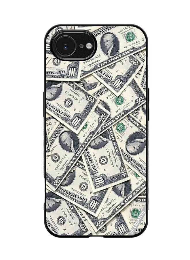 VR CREATIVE Protective Case Cover For Apple iPhone 16e Money Design Multicolour
