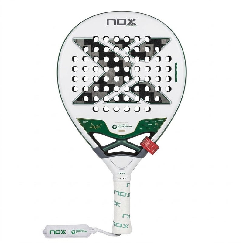 NOX PACK AT10 GENIUS 12K ALUM XTREM OFFICIAL RACKET RYP1 - Image 1