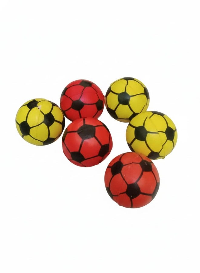 INDIAN FUN ZONE Mini Soft Football Style Ball for Kids | Small Size Indoor & Outdoor Play | Lightweight for Stress Relief & Fun (Pack of 6) - Image 3