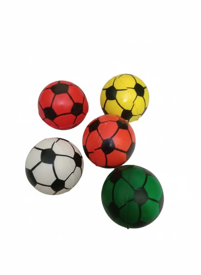 INDIAN FUN ZONE Mini Soft Football Style Ball for Kids | Small Size Indoor & Outdoor Play | Lightweight for Stress Relief & Fun (Pack of 6) - Image 2