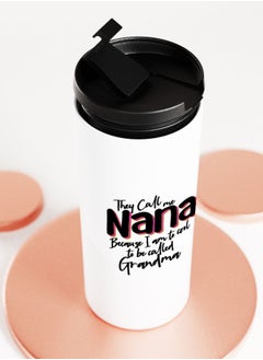 LIT White Tumbler Best Nana ever Quote Straight Tumbler Best Grand Ma Ever Best Nana Gift  - Image 5