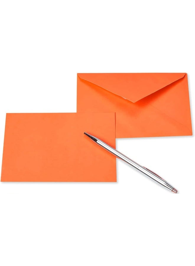 بريميفي مغلفات بطاقات بألوان قوس قزح، بطاقات تهنئة فارغة من الورق السميك مع مظاريف، لوحة واحدة 10 سم × 15 سم بطاقات فارغة بلون نيون - Image 3