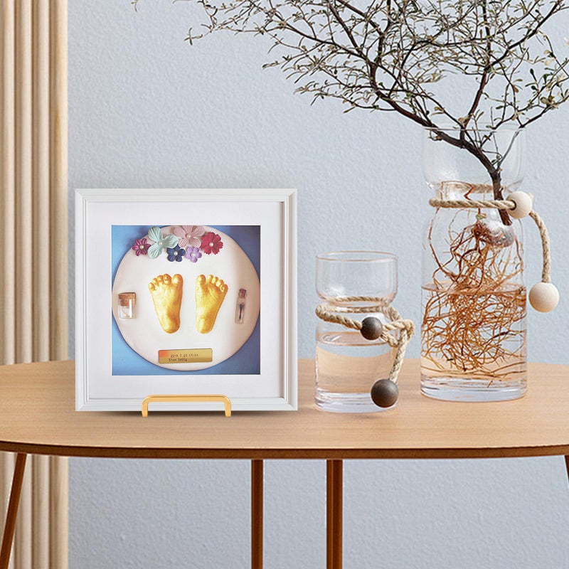 DIDUDIDU Plate Holder Easel Display Stand - 4.5 inch Metal Plate Stands for Display - Tabletop Picture Stand - Gold Iron Easels for Display Pictures | Photo Frames | Book | Decorative Plates | Plaque - 3 Pack - Image 3