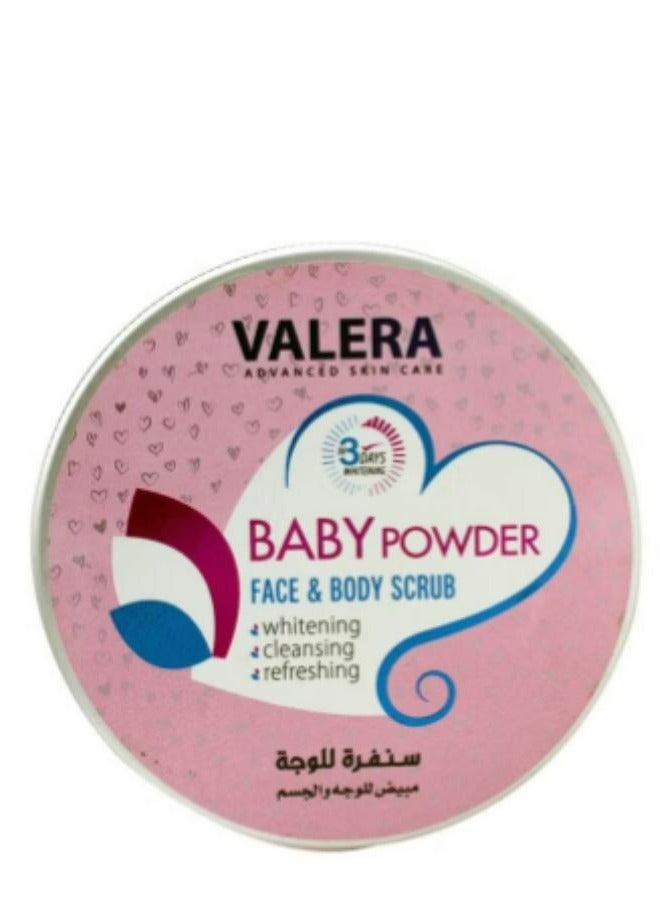Valera Baby Powder Face And  Body Scrub - Image 2